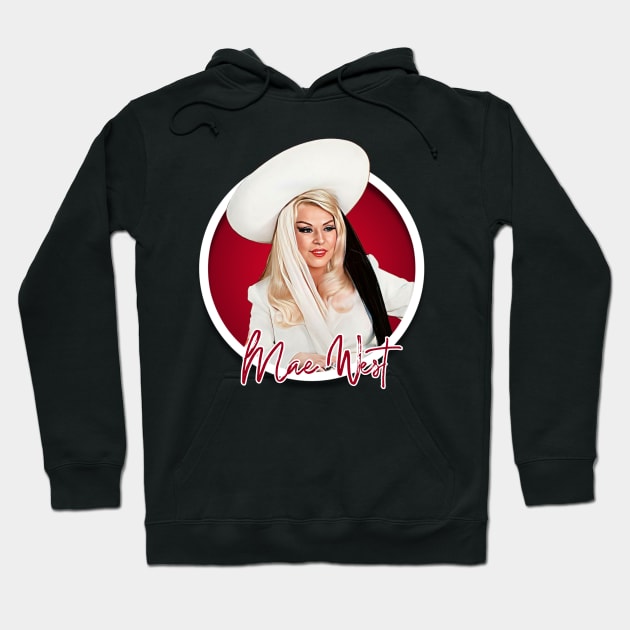 Mae West Hoodie by Zbornak Designs